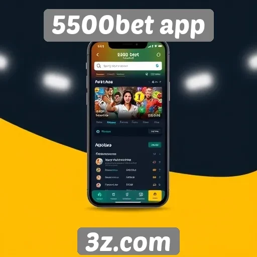 Exploração das funcionalidades do 5500bet app para apostas